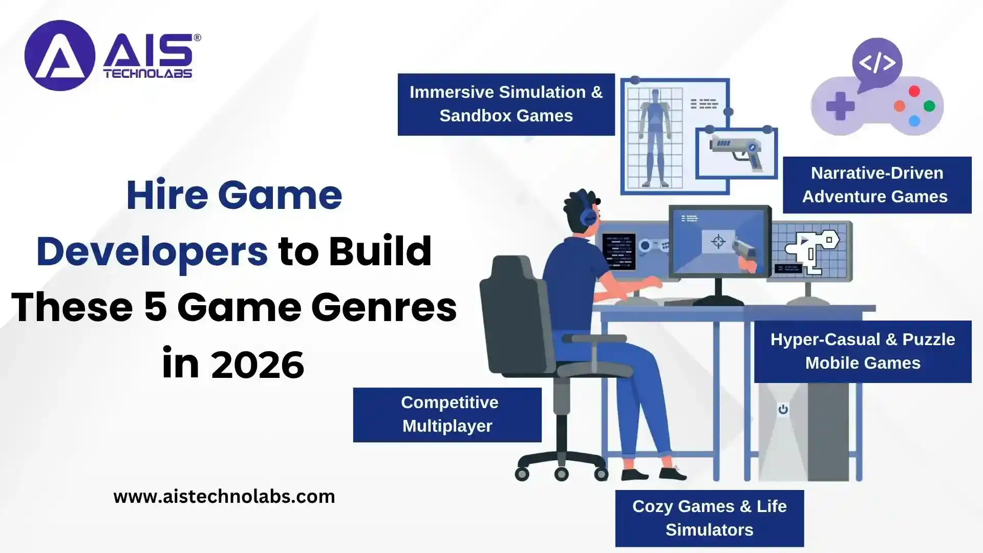 Hire Game Developers to Create Top Game Genres in 2026