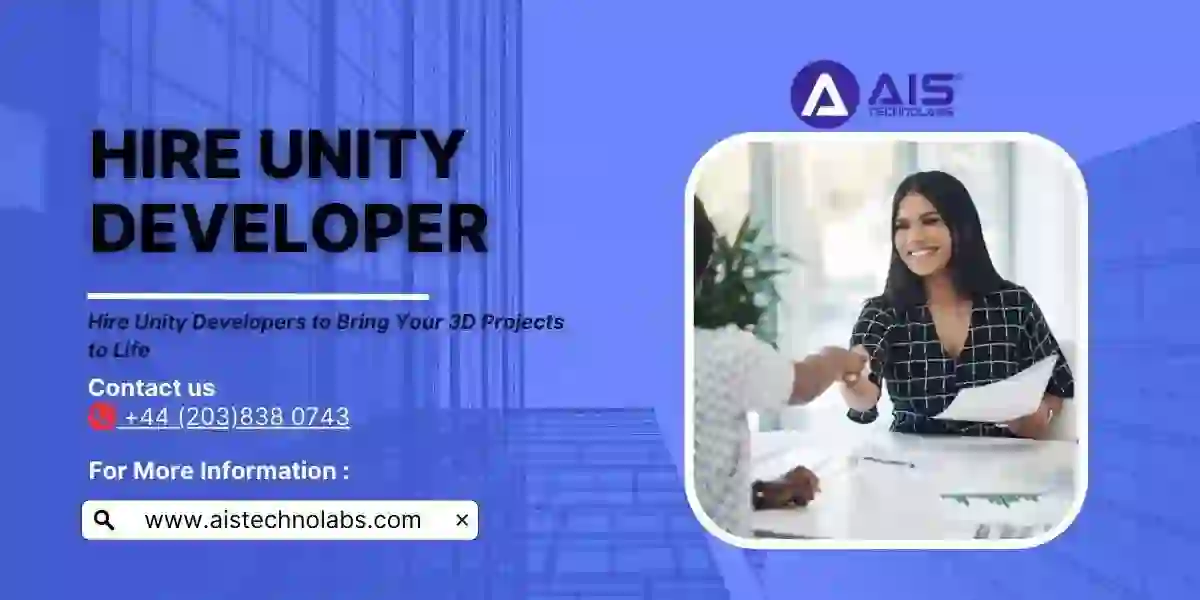 Hire Unity Developers to Bring Your 3D Projects to Life