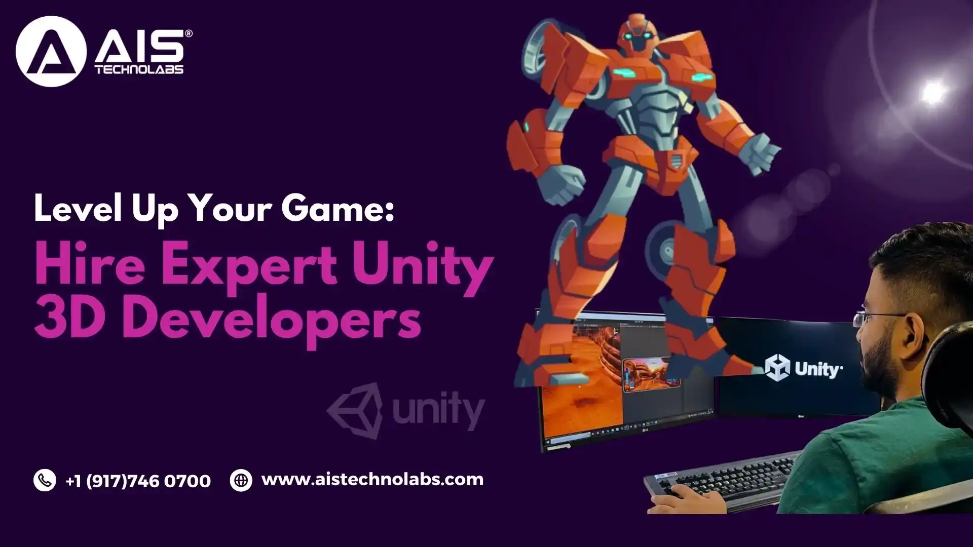 Hire Expert Unity 3D Developers to Boost Your Game