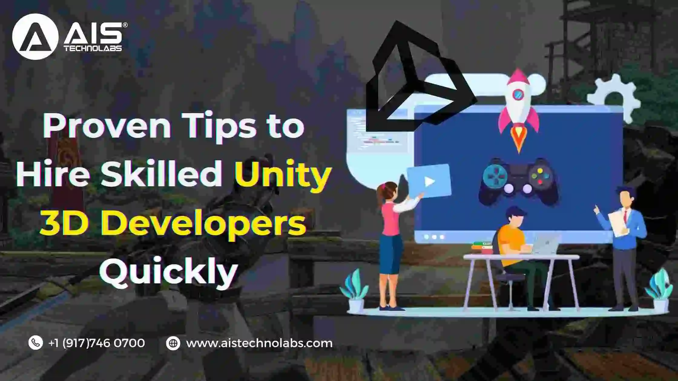 Proven Tips for Quickly Hire Unity game Developers