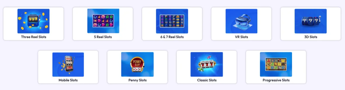 Slot Game Categories slot game categories