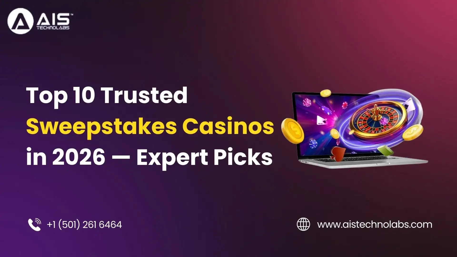 Top 10 Trusted Sweepstakes Casinos in 2026 — Expert Picks