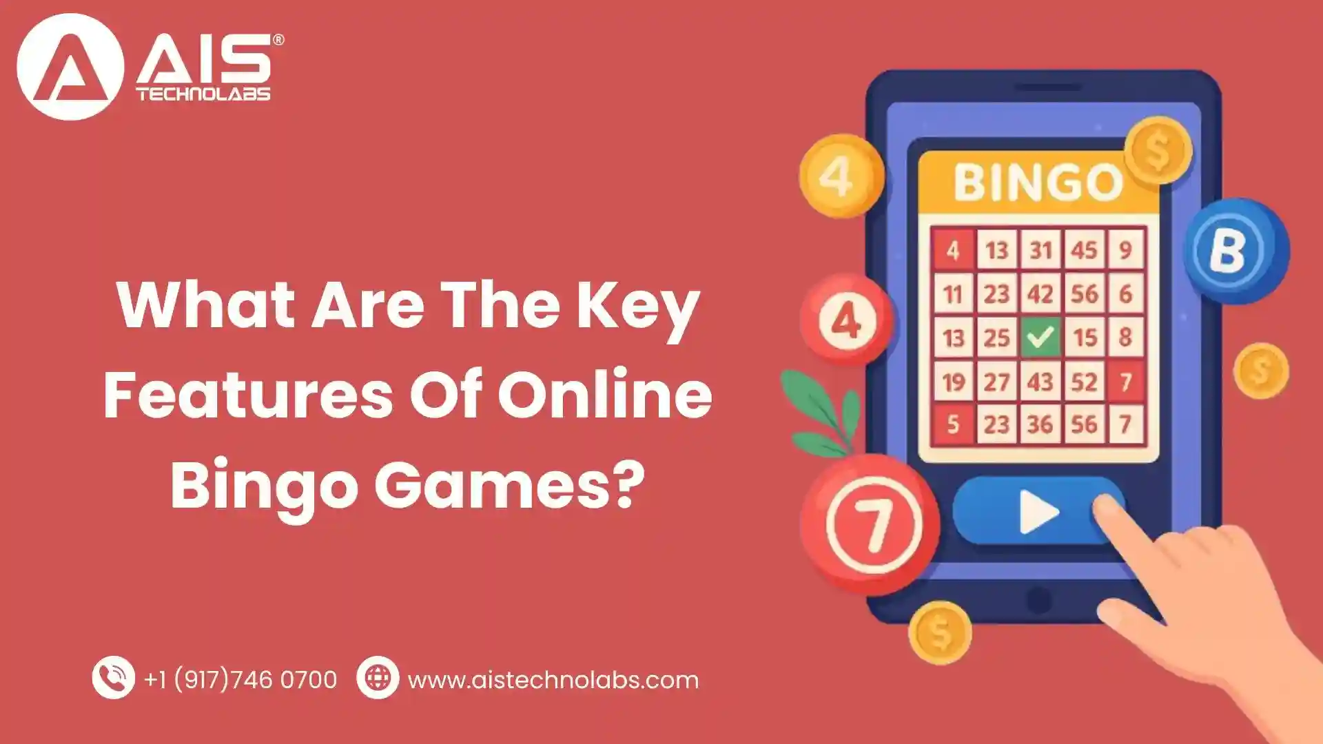 What Are The Key Features Of Online Bingo Games? - AIS Technolabs