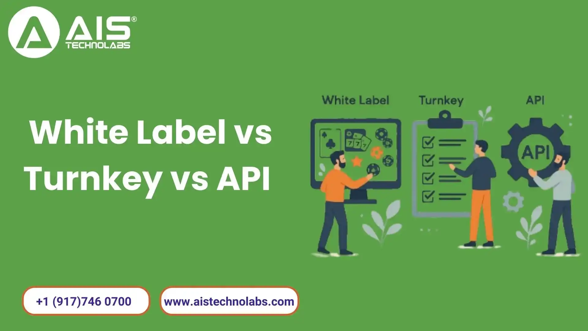 White Label vs Turnkey vs API - Which is Best for iGaming
