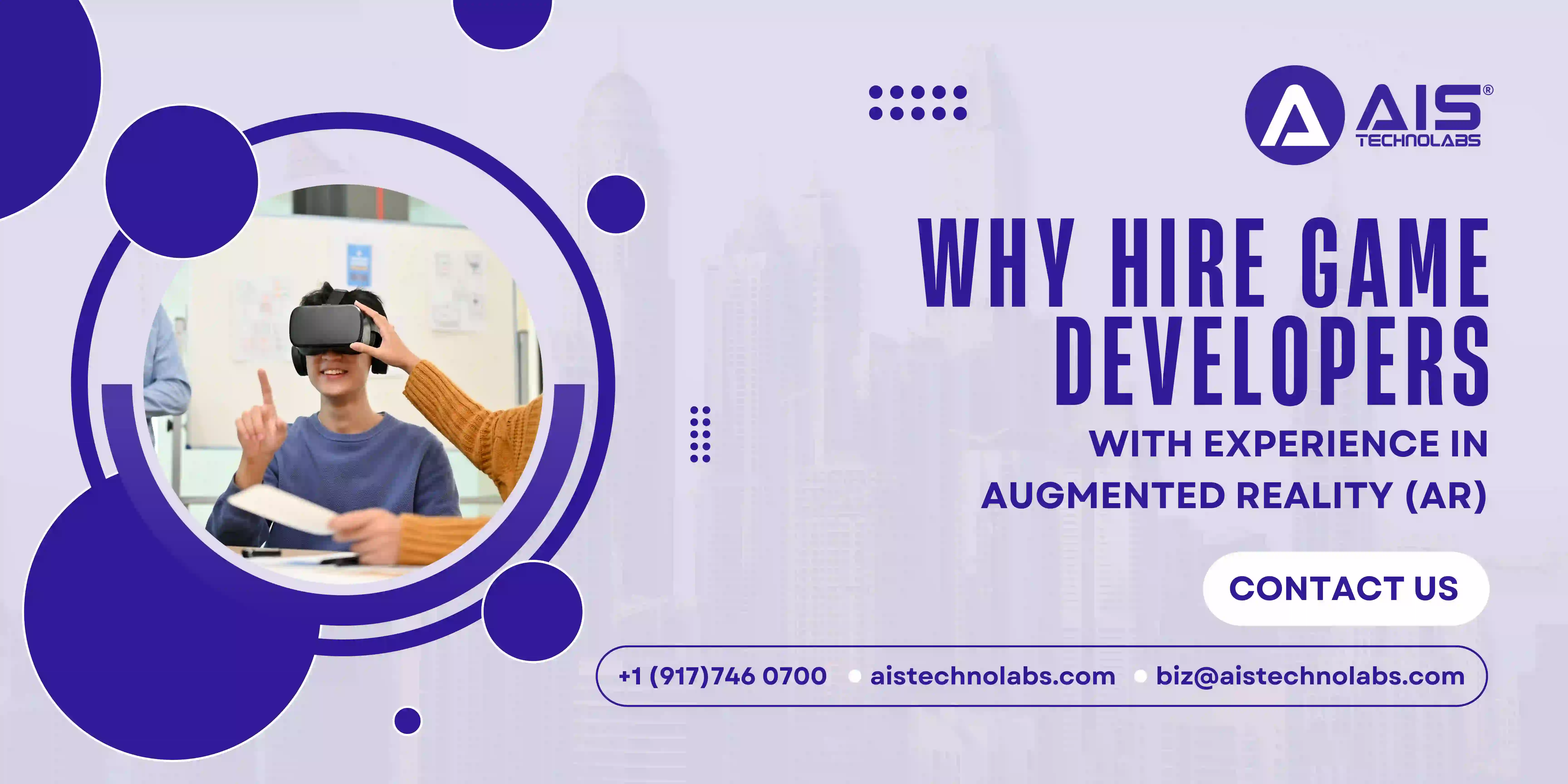 Why Hire Game Developers with Experience in Augmented Reality (AR)