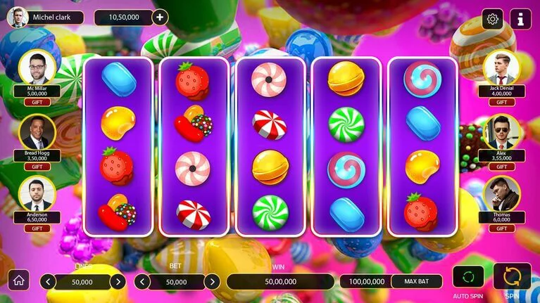 Candy Theme Screen