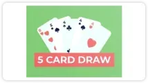 5 card draw poker card game 5 card draw poker card game