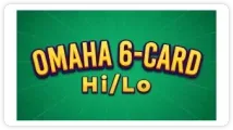 Omaha 6 card hi lo poker card game Omaha 6 card hi lo poker card game