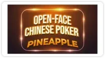 open face chinese poker pineapple poker card game open face chinese poker pineapple poker card game