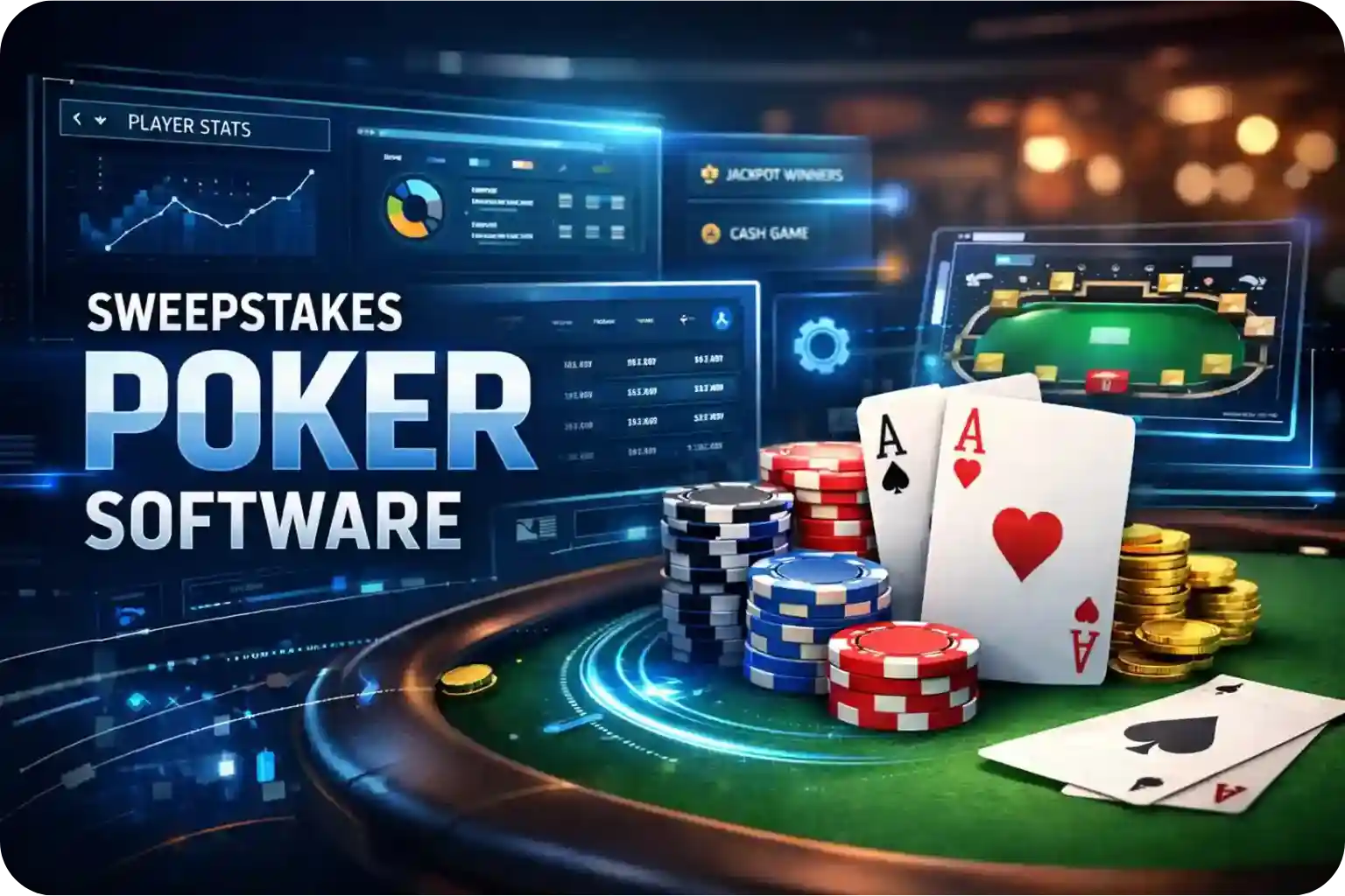 sweepstakes poker software