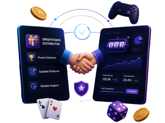 sweepstakes software distributors
