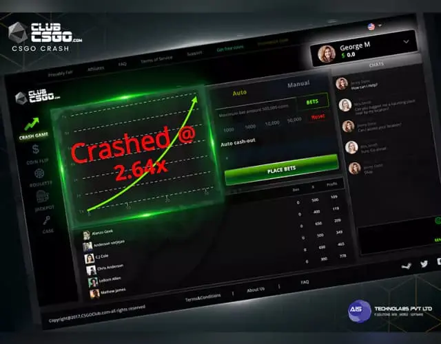 csgo crash